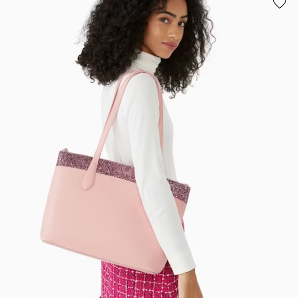 Kate Spade Surprise Flash Glitter Tote - Picture 8 of 9